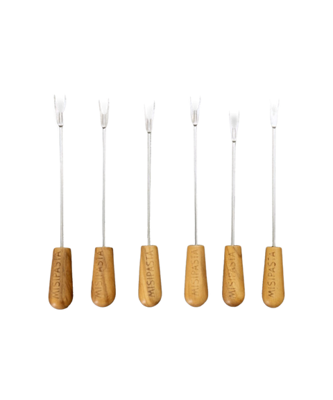 Misipasta Olivewood Apertivo Forks