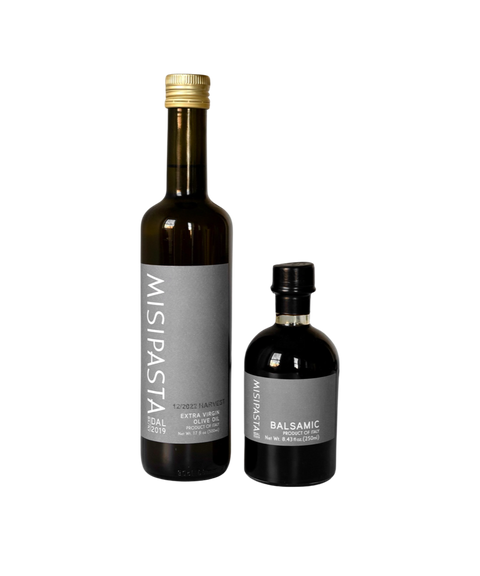 MISIPASTA Olive Oil + Balsamic Set