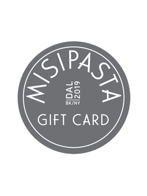 MISIPASTA Gift Card
