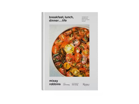 Missy's Cookbook: Breakfast, Lunch, Dinner... Life on a white background